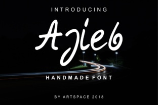 Ajieb: A Natural Script Font That Elevates Your Brand