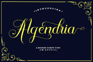 Algendria: A Dynamic Font for Web Design