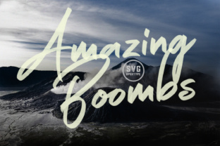 Amazing Boombs: A Thoughtful Script Font for Editorial Warmth
