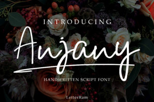 Anjany: A Modern Script Font for Impactful Design