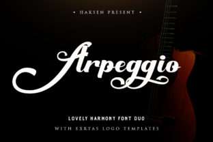 Arpeggio Duo: A Handmade Font for Creative Brands
