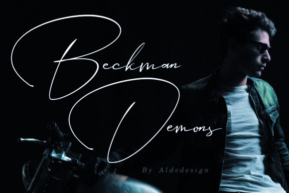 Beckman Demons: A Stylish Signature Font