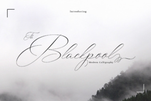 Blackpool: A Modern Script Font for Editorial Elegance