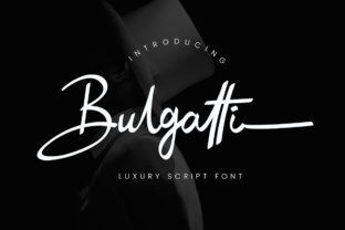 Bulgatti: A Luxe Script Font