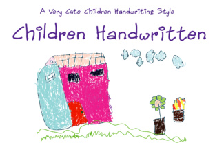Children Handwritten Font for Business