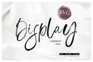 Display: A Hand-Lettered SVG Font for Impactful Web Typography