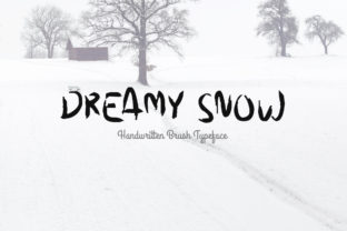 Dreamy Snow: A Handwritten Script Font That Elevates Your Craft
