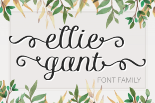 Ellie Gant Family: A Strategic Script Font for Modern Marketers