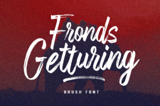 Fronds Getturing: A Handmade Script Font That Elevates Your Craft