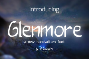 Glenmore: A Handwritten Font That Feels Like It Belongs