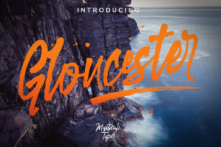 Gloucester Script: A Handmade Brush Font for Creative Brands