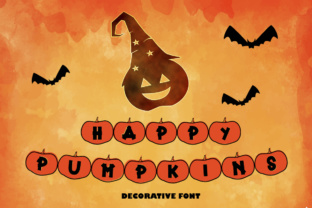 Happy Pumpkins: A Decorative Font That Makes Your Campaign Smile