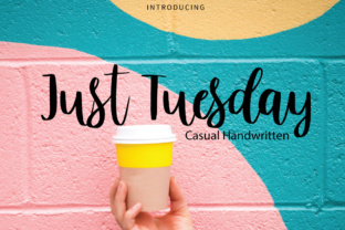 Just Tuesday: A Readable Handwritten Script Font for Digital Design