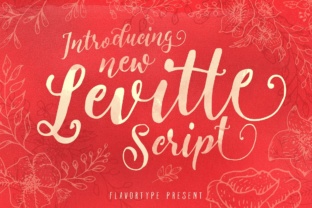 Levitte: A Fresh Script Font for Web Design