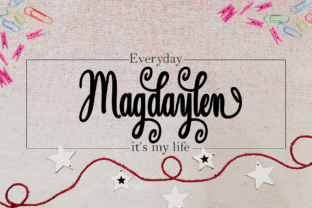 Magdaylen: A Natural Handwritten Font for Elegant Digital Branding