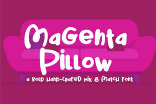 Magenta Pillow Font for Web Design