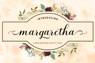 Margaretha: A Romantic Handwritten Font