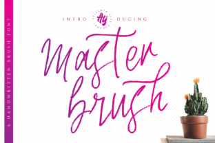 Master Brush: A Handwritten Font That Feels Like a Thoughtful Pause