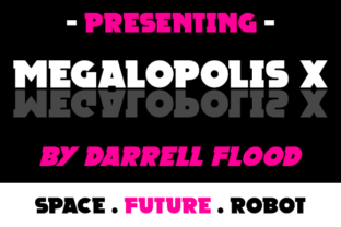 Megalopolis X: Bold Serif for Editorial Design