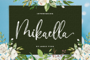 Mikaella Script Font: Elegant, Feminine & Scroll-Stopping