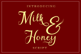 Milk Honey: A Beautiful Font for Business