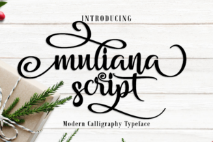 Muliana Script: A Fresh Handwritten Font for Branding