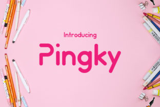 Pinky: A Fun Sans Serif Font