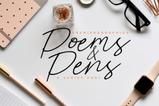 Poems Pens: A Cursive Font for Creative Projects