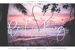 Rasty King: A Handmade Calligraphy Font for Elegant Design