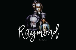 Raymond: A Script Handwritten Typeface That Elevates Campaign Visuals