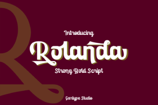 Rolanda: A Bold Script Font for Business