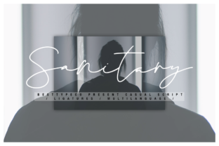 Sanitary: A Fresh Script Font for Marketers
