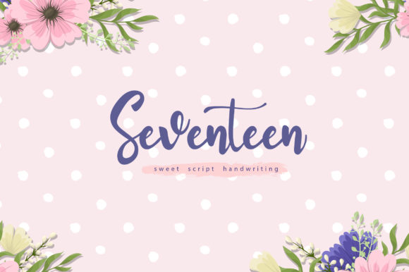 Seventeen Font: Elegant Script for Business