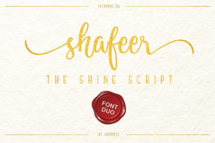 Shafeer Duo: A Stylish Script for Branding