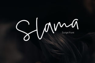 Slama: A Script Font for Creative Makers