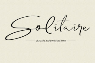 Solitaire: A Script Font for Elegant Branding