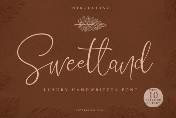 Sweetland Script: A Handwritten Font That Feels Like Home