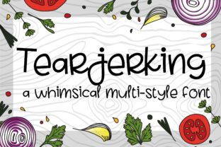 Tearjerking: A Font That Speaks Volumes