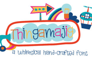 Thingamajig: A Whimsical Font for Web Design