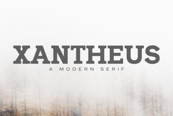 Xantheus Family Font